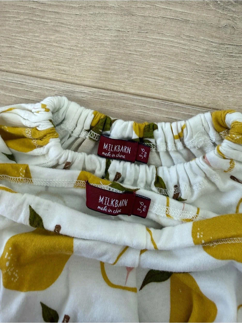 Milkbarn Pear Long Sleeve Two Piece Set